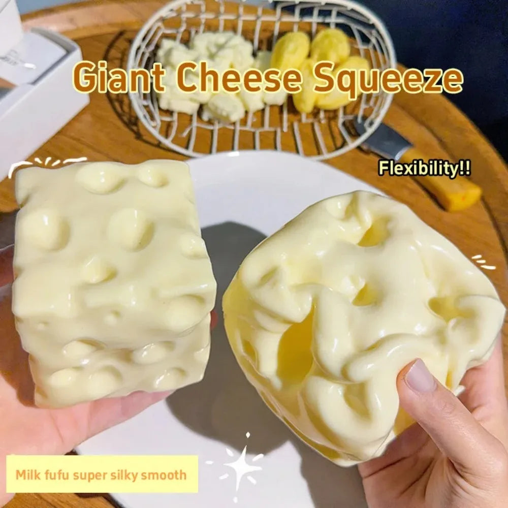 Giant Cheese Taba Squishy