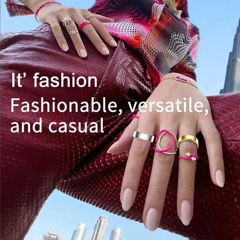Smart Ring with Charging Case