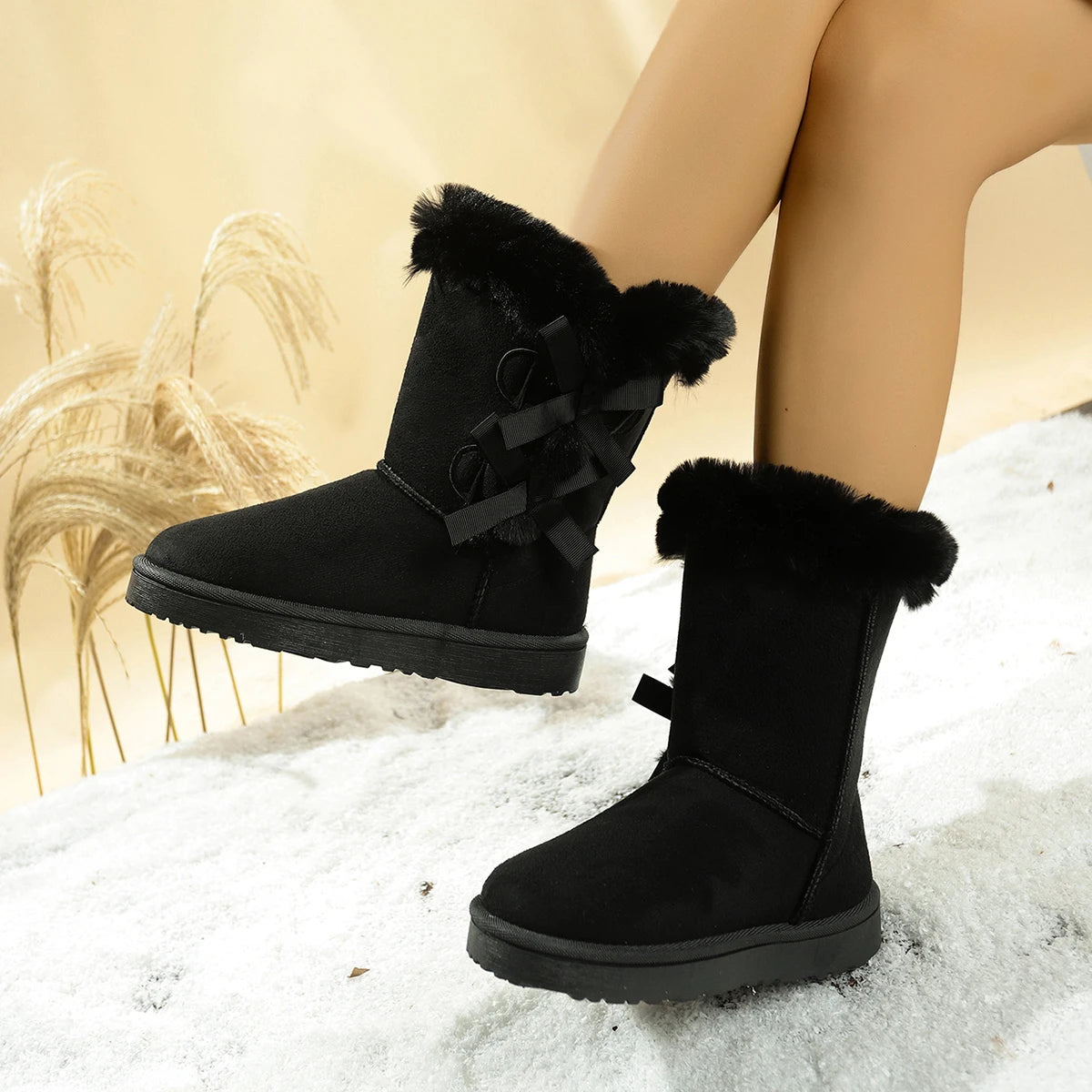 Women’s Bow Detail Winter Boots