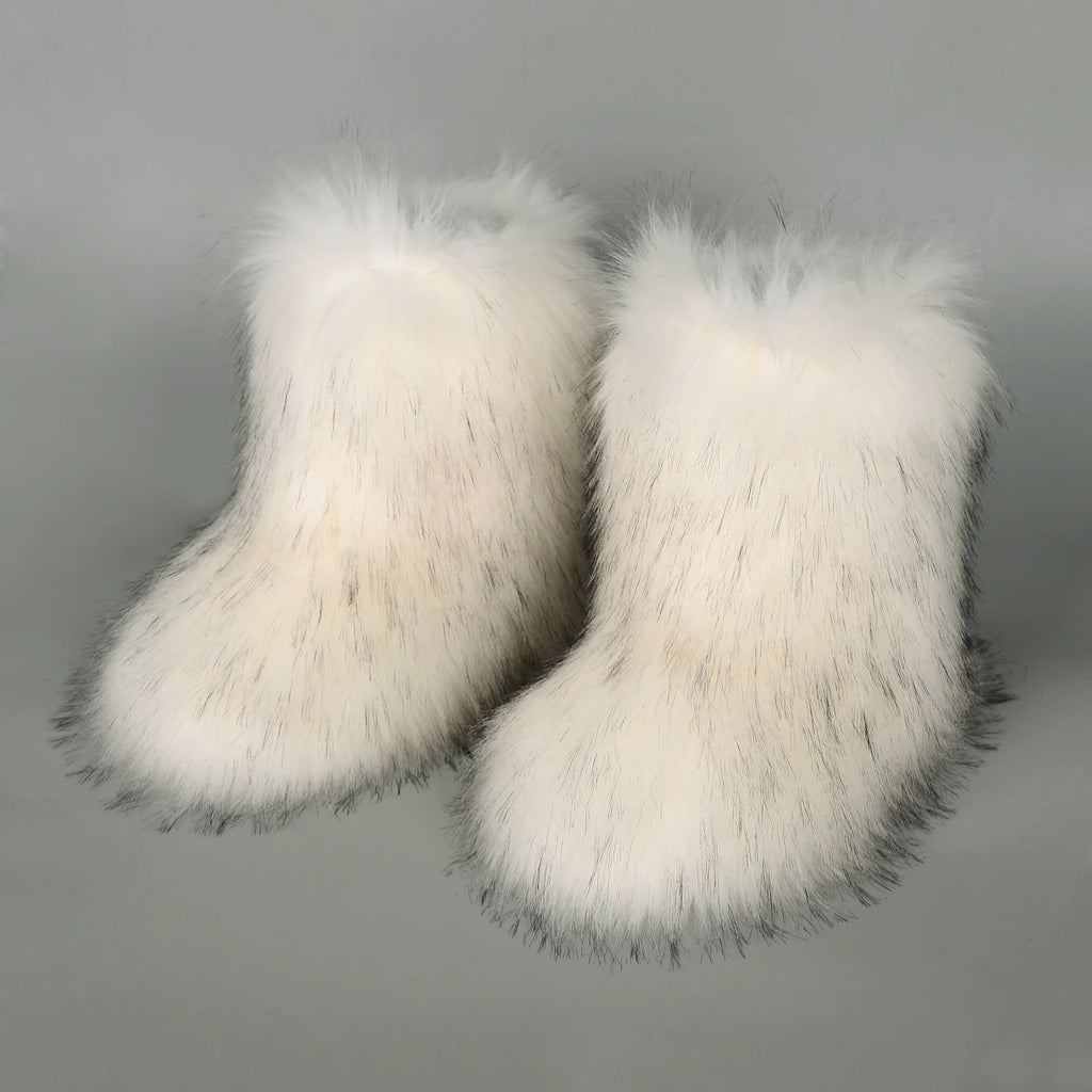 Women’s Fluffy Faux Fur Boots