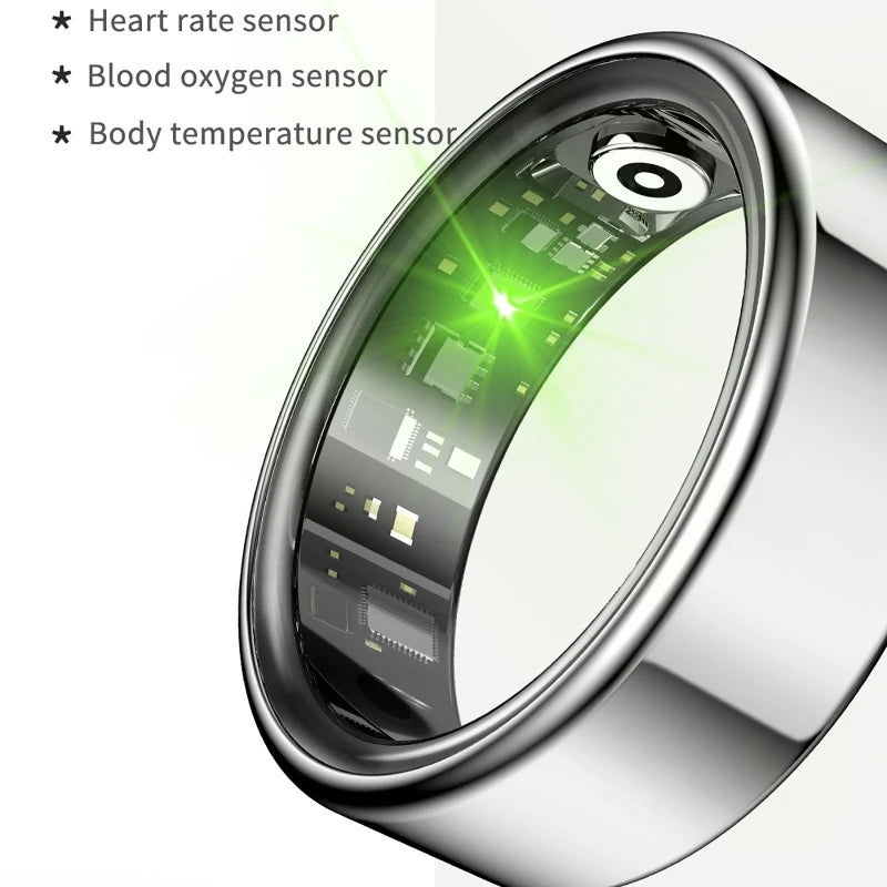 Smart Ring with Charging Case