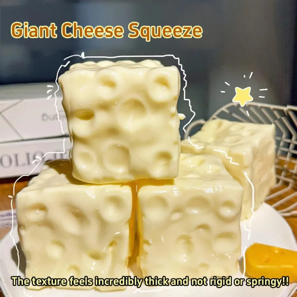 Giant Cheese Taba Squishy